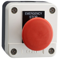 CHINT Кнопочный пост NP2-B164H29, 1НЗ (R)