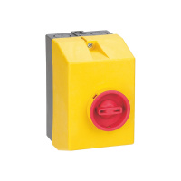 CHINT Оболочка защитная WPB-1 с пов. ручкой красн.-желт. IP55 NS2-25 (R)