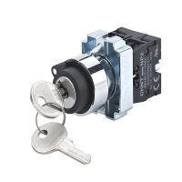 CHINT Переключатель NP2-BG24, 2 положения фиксацией, 2НЗ, IP40 (R)