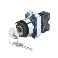 CHINT Переключатель NP2-BG31, 3 положения фиксацией, 1НО, IP40 (R)