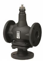 VXF61.25: Клапан седельный 3-х ходовой, PN40, Kvs 7,5, DN25, , фланцевый (BPZ:VXF61.25), Siemens