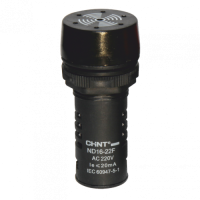 CHINT Сигнализатор звуковой ND16-22F Φ22 мм черный АС/DC24В (R)