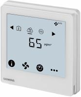 RDF870KN: Контроллер поддержания PM2.5 & CO2 с KNX (S55770-T407), Siemens