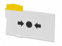 FDMP295: Вставка пластиковая для извещателя ручного (A5Q00013445), Siemens