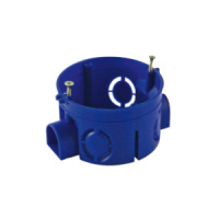 CHINT Коробка установочная D65x45мм для скрытого монтажа в полых стенах (с саморезами, с пластик.)