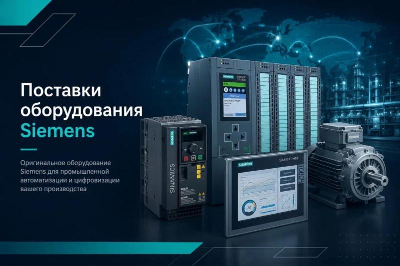 Поставки оборудования Siemens