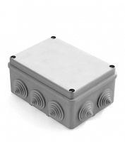 CHINT Коробка распаячная для наружного монтажа, 10 гермовводов, 150х110х70мм, IP55