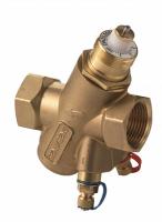 VPI45.15F0.5Q: Седельный Клапан со встроенным регулятором перепада давления (Комбиклапан) 2-х ходовой, PN16, куб.м./час, DN15, 1…120 C, резьбовой, с патрубками для замера давления (BPZ:VPI45.20F0.9Q), Siemens