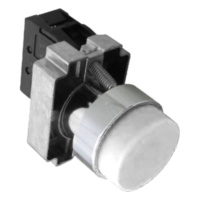 CHINT Кнопка управления NP2-BL15 без подсветки, белая, 1НО+1НЗ, IP40 (R)