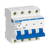 CHINT Авт. выкл. NXB-63 4P 63A 6кА х-ка C