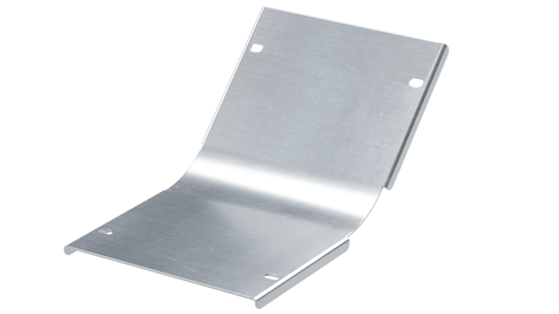 DKC Крышка на угол вертикальный внутренний 45 градусов 100х600, 2,0 мм, цинк-ламель, в комплекте с крепежными элементами необходимымидля монтажа