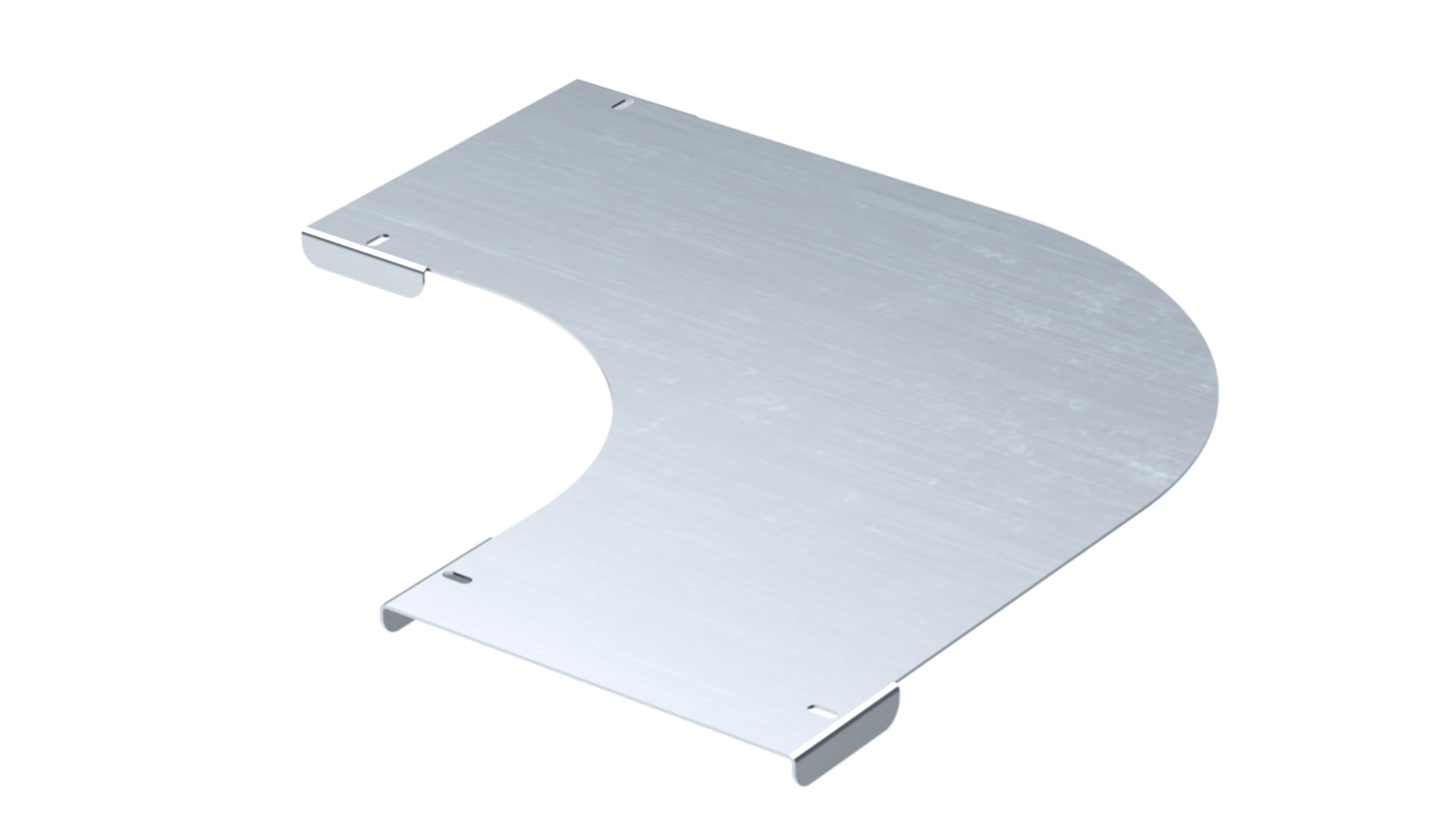 DKC Крышка на угол горизонтальный 90 градусов 600, 2,0 мм, цинк-ламель, в комплекте с крепежными элементами необходимыми для монтажа,цинк-ламель, в ко