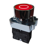 CHINT Кнопка управления NP2-BA4322 маркировкой, 1НЗ, IP40 (R)