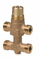 VMP45.15-2.5: Клапан регулирующий, 3-ходовой седельный с байпассом, PN16,  DN15, KVS 2.5 (BPZ:VMP45.15-2.5), Siemens