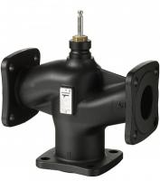 VXF32.15-1.6: Клапан регулирующий, 3-ходовой седельный, фланцевый, PN10, DN15, KVS 1.6 (S55202-V113), Siemens