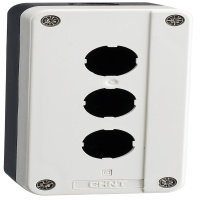 CHINT Корпус для кнопок NP2 3 места NP2-B03 (R)