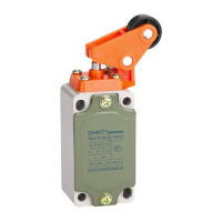 CHINT Выключатель путевой YBLX-P1/100/1F с одинарным роликом, угловой рычаг (R)