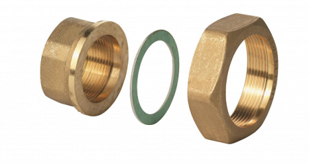 ALG253B: Фитинг латуннуй G1½" / RP 1", 100 °C, КОМПЛЕКТ ИЗ 3 (S55846-Z105), Siemens