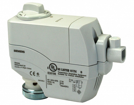 SSC819: Привод Клапана электромоторный, AC 24 V, 3-позиционный (BPZ:SSC819), Siemens