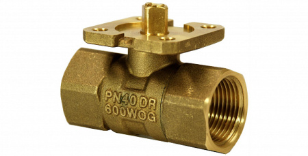 VAI61.20-6.3: Клапан шаровой 2-х ходовой, внутрення резьба, PN40, DN20, KVS 6.3 (BPZ:VAI61.20-6.3), Siemens