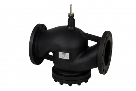 VVF43.200-450K: Клапан регулирующий, 2-х ходовой, фланцевый, седельный, PN16, DN200, KVS 450 (S55206-V123), Siemens