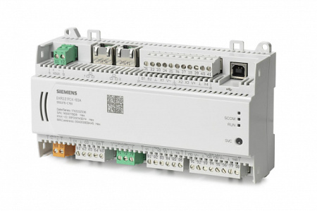 DXR2.E17CX-103A: Комнатный контроллер BACnet/Ethernet (S55376-C150), Siemens