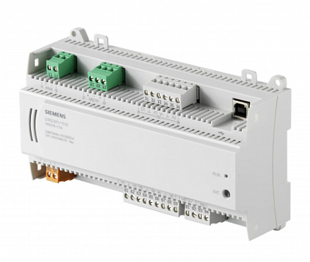 DXR2.M11-101A: Контроллер комнатный BACnet MS/TP, AC 24В (1 DI, 2 UI,6 DO, 2 AO) (S55376-C112), Siemens