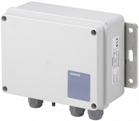 QBM3460-3: Датчик перепада давления по воздуху (0…300 Па) для VAV, IP54 (S55720-S118), Siemens