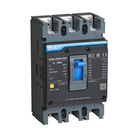 CHINT Авт. выкл. NXM-250S/3Р 200A 35кА
