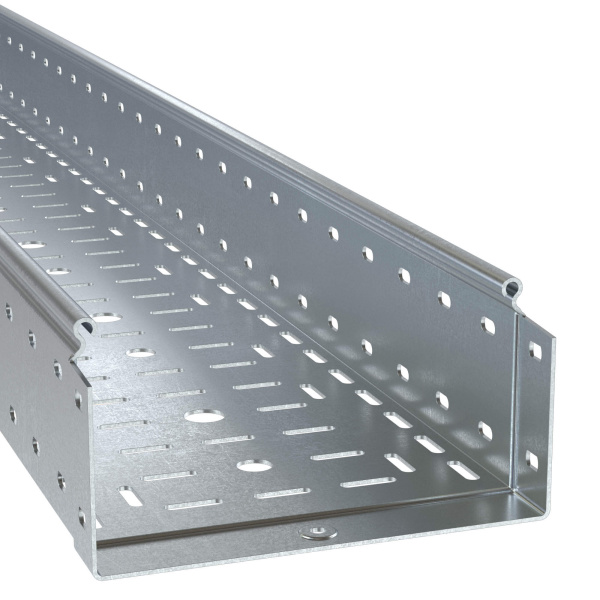 DKC Лоток перфорированный 100х200х6000, 2,0 мм, цинк-ламельный