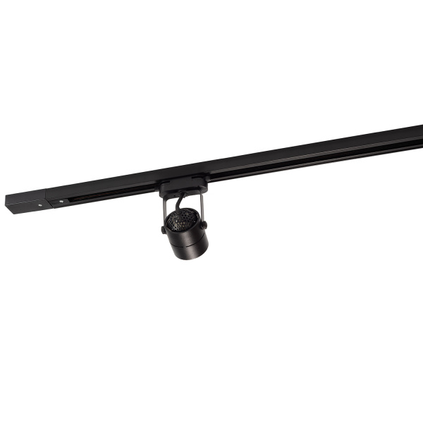 Denkirs DK6005-BK Трековый светильник IP 20, 50 Вт, GU10, черный, алюминий