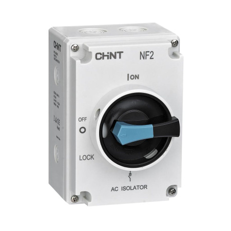 CHINT Выключатель-разъединитель NF2-25/3BO в пластиковом коробе IP65 (R)