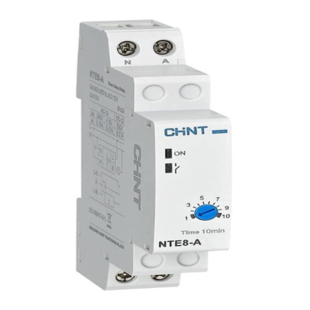 CHINT Реле времени NTE8-10A (задержка времени выключения) 1-10с, 1НО, AC24В (R)