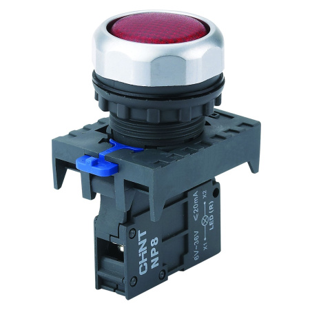 CHINT Индикатор NP8-D/3 зеленый, AC110-230В, IP65 (R)