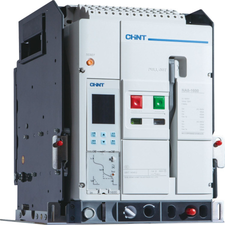 CHINT Воздушный авт. выкл. NA8-1600N-800H/3P выкат.,800А, 55кА, тип H, AC230В (R)