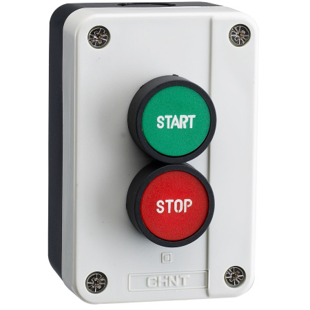 CHINT Кнопочный пост NP2-B215, 1НО+1НЗ (R)