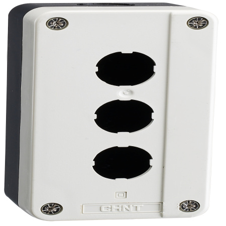 CHINT Корпус для кнопок NP2 3 места NP2-B03 (R)