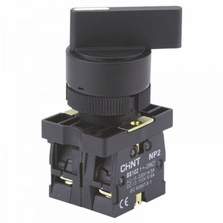 CHINT Переключатель NP2-EJ33, 3 положения с фиксацией, 2НО IP40 (R)