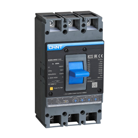 CHINT Авт. выкл. NXMS-400H/3Р 400A 70кА с электронным расцепителем (R)