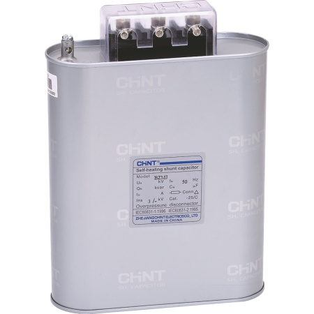 CHINT Трехфазный конденсатор BZMJ 0.45-5-3 АС450В, 5 кВАр（CHINT)