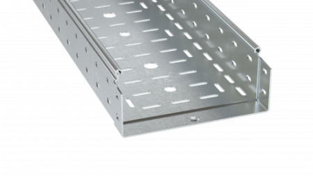 DKC Лоток перфорированный 80х200х3000, 2,0 мм, цинк-ламельный