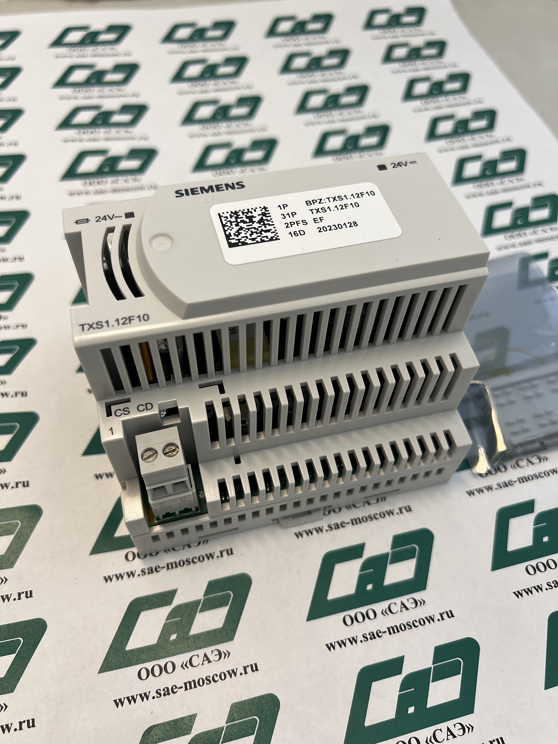 TXS1.12F10: TX-I/O Модуль питания 24 VDC, 1200 mA, предохранитель 10 A (BPZ:TXS1.12F10), Siemens