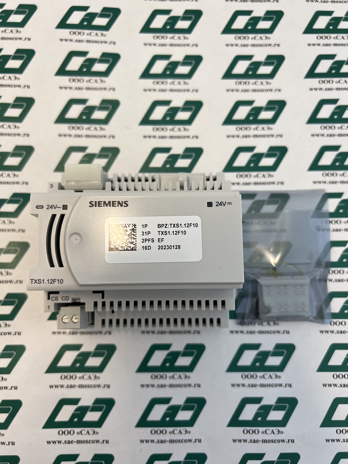 TXS1.12F10: TX-I/O Модуль питания 24 VDC, 1200 mA, предохранитель 10 A (BPZ:TXS1.12F10), Siemens