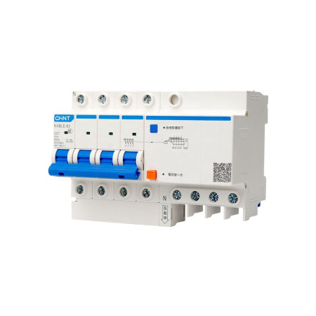 CHINT Диф. автомат NXBLE-63 3P+N C40 30mA тип AC 6kA (R)
