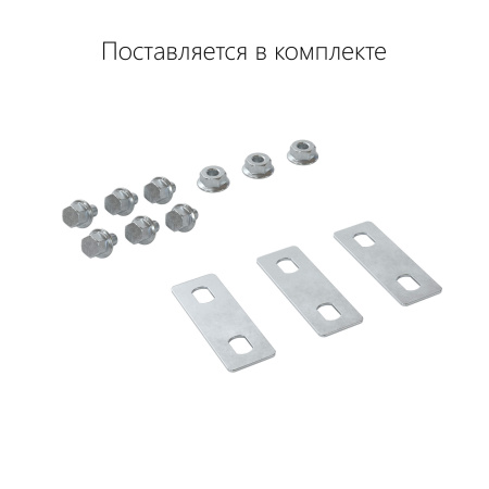 DKC Крышка на ответвитель DPT Т-образный горизонтальный осн.80, цинк-ламельная в комплекте с метизами и пластинами PTCE