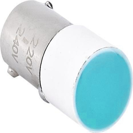 CHINT Лампа BA9s для NP2, синяя, AC/DC24В (LED) (R)