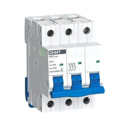 CHINT NBP-63R 3P 63A 15кА 8In (R)