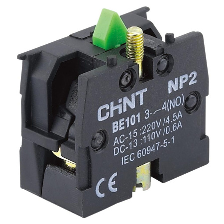 CHINT Блоки контактные NP2-BE101,1НО (R)