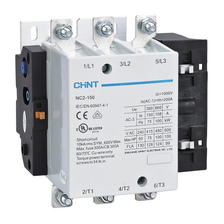 CHINT Контактор NC2-150 150A 400В/АС3 50Гц (Ro)
