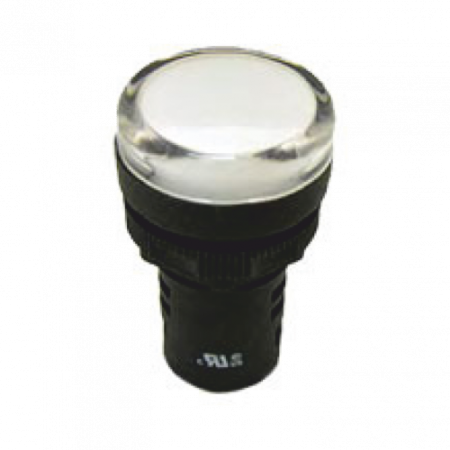 CHINT Индикатор ND16-22DS/4 белый АС230В (R)